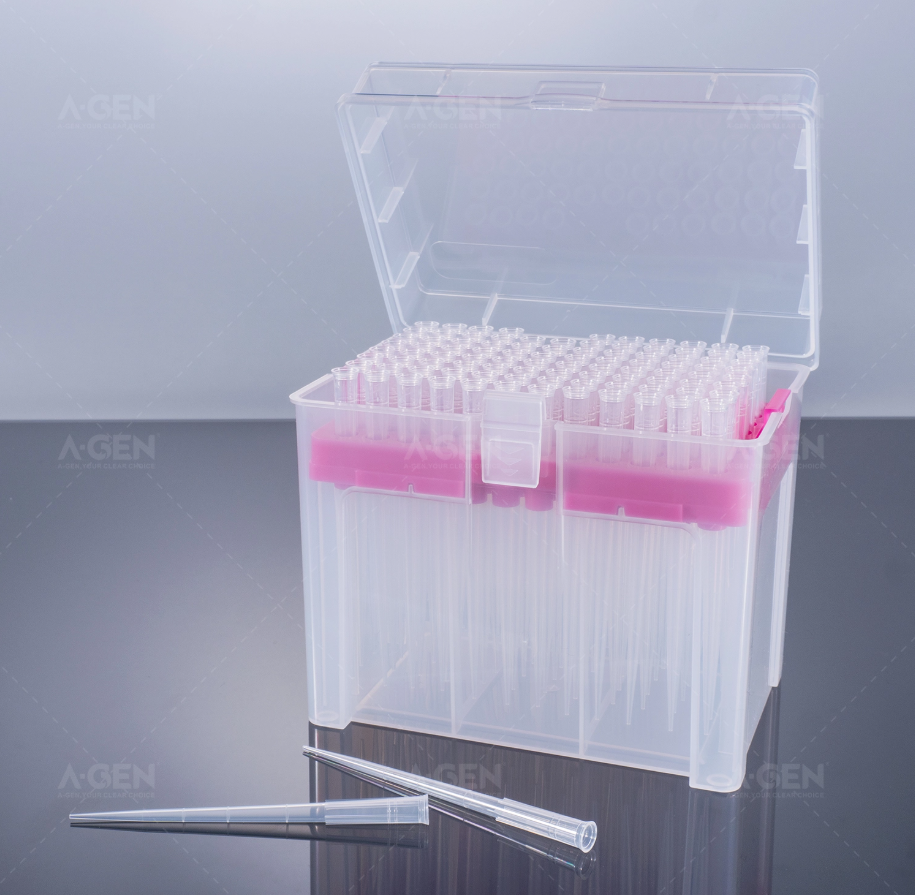 通用透明移液器吸头 300μL 超长滤芯吸头