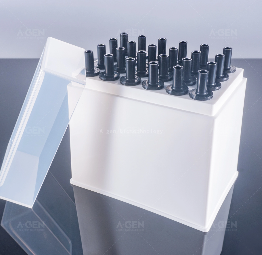 T款 LiHa 导电 5000μL 黑色 PP 移液器吸头（SBS 盒装，无菌）